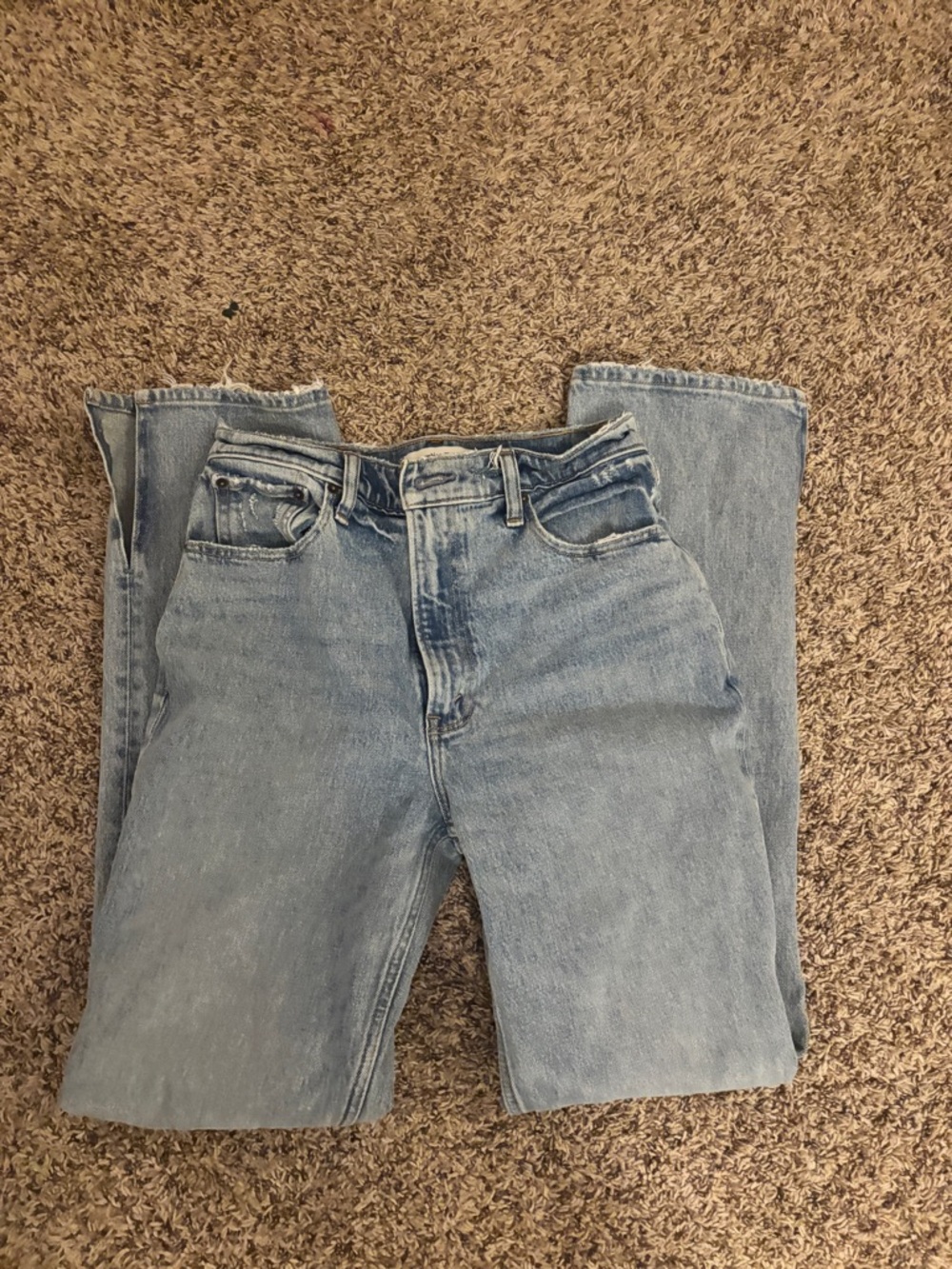 Abercrombie & Fitch Light Blue Denim Jeans